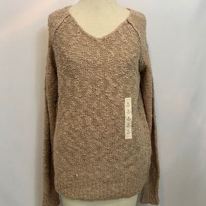 Sonoma Brown V-Neck Sweater